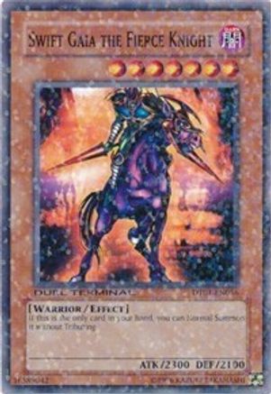 Swift Gaia the Fierce Knight (DT01-EN056) - Duel Terminal 1 Limited Duel Terminal 1 Yugioh Single Squirtle Squad Card Shop.