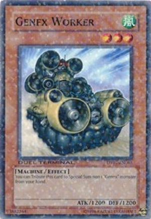 Genex Worker (DT01-EN063) - Duel Terminal 1 Limited Duel Terminal 1 Yugioh Single Squirtle Squad Card Shop.