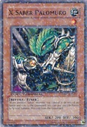 X-Saber Palomuro (DT01-EN075) - Duel Terminal 1 Limited Duel Terminal 1 Yugioh Single Squirtle Squad Card Shop.