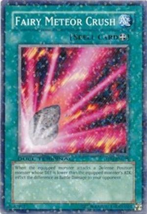 Fairy Meteor Crush (DT01-EN095) - Duel Terminal 1 Limited Duel Terminal 1 Yugioh Single Squirtle Squad Card Shop.