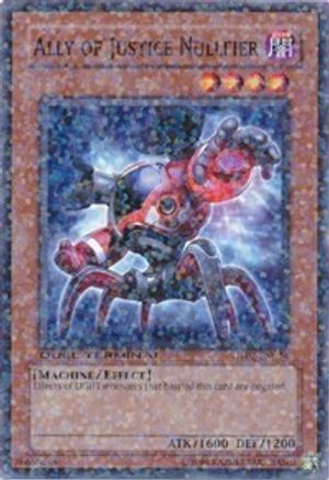 Ally of Justice Nullfier (DT02-EN024) - Duel Terminal 2 Limited Duel Terminal 2 Yugioh Single Squirtle Squad Card Shop.