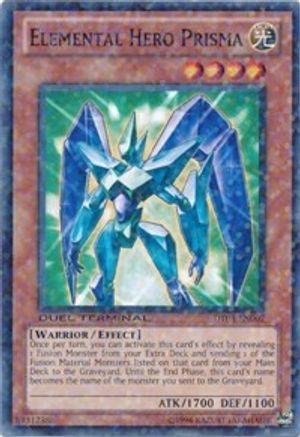 Elemental Hero Prisma (DT03-EN007) - Duel Terminal 3 Limited Duel Terminal 3 Yugioh Single Squirtle Squad Card Shop.