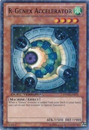 R-Genex Accelerator (DT03-EN073) - Duel Terminal 3 Limited Duel Terminal 3 Yugioh Single Squirtle Squad Card Shop.