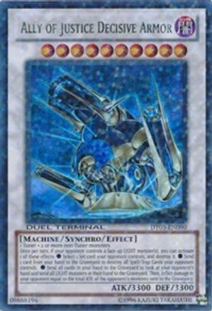 Ally of Justice Decisive Armor (DT03-EN090) - Duel Terminal 3 Limited Duel Terminal 3 Yugioh Single Squirtle Squad Card Shop.