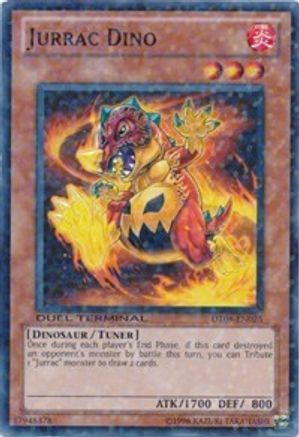 Jurrac Dino (DT04-EN025) - Duel Terminal 4 Limited Duel Terminal 4 Yugioh Single Squirtle Squad Card Shop.