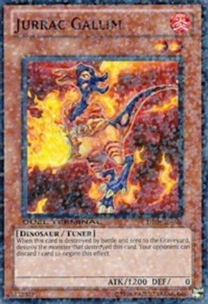 Jurrac Gallim (DT04-EN026) - Duel Terminal 4 Limited Duel Terminal 4 Yugioh Single Squirtle Squad Card Shop.