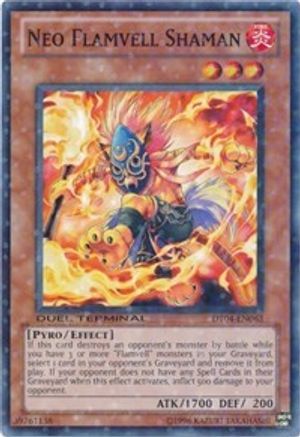 Neo Flamvell Shaman (DT04-EN063) - Duel Terminal 4 Limited Duel Terminal 4 Yugioh Single Squirtle Squad Card Shop.