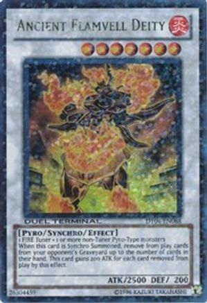 Ancient Flamvell Deity (DT04-EN088) - Duel Terminal 4 Limited Duel Terminal 4 Yugioh Single Squirtle Squad Card Shop.