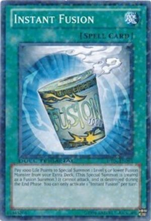 Instant Fusion (DT04-EN093) - Duel Terminal 4 Limited Duel Terminal 4 Yugioh Single Squirtle Squad Card Shop.