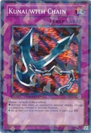 Kunai with Chain (DT05-EN048) - Duel Terminal 5 Limited Duel Terminal 5 Yugioh Single Squirtle Squad Card Shop.