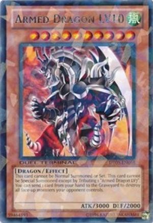 Armed Dragon LV10 (DT05-EN058) - Duel Terminal 5 Limited Duel Terminal 5 Yugioh Single Squirtle Squad Card Shop.