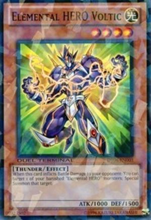 Elemental Hero Voltic (DT06-EN003) - Duel Terminal 6 Limited Duel Terminal 6 Yugioh Single Squirtle Squad Card Shop.