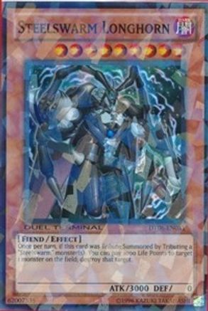 Steelswarm Longhorn (DT06-EN031) - Duel Terminal 6 Limited Duel Terminal 6 Yugioh Single Squirtle Squad Card Shop.