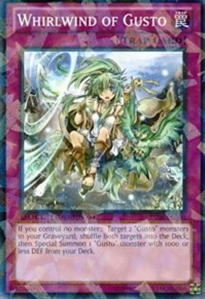 Whirlwind of Gusto (DT06-EN100) - Duel Terminal 6 Limited Duel Terminal 6 Yugioh Single Squirtle Squad Card Shop.