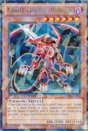 White-Horned Dragon (DT07-EN009) - Duel Terminal 7 Limited Duel Terminal 7 Yugioh Single Squirtle Squad Card Shop.