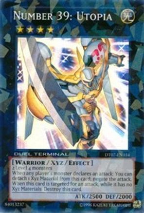 Number 39: Utopia (DT07-EN034) - Duel Terminal 7 Limited Duel Terminal 7 Yugioh Single Squirtle Squad Card Shop.