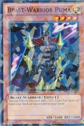 Beast-Warrior Puma (DT07-EN052) - Duel Terminal 7 Limited Duel Terminal 7 Yugioh Single Squirtle Squad Card Shop.