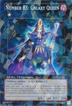 Number 83: Galaxy Queen (DT07-EN085) - Duel Terminal 7 Limited Duel Terminal 7 Yugioh Single Squirtle Squad Card Shop.