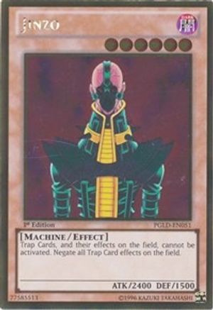 Jinzo (PGLD-EN051) - Premium Gold 1st Edition Premium Gold Yugioh Single Squirtle Squad Card Shop.
