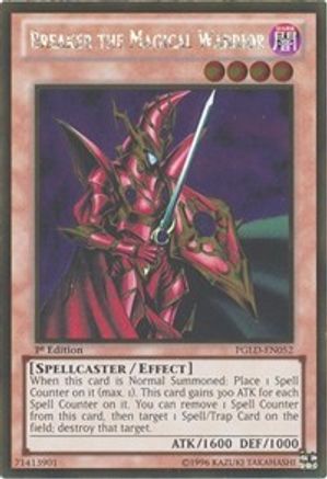 Breaker the Magical Warrior (PGLD-EN052) - Premium Gold 1st Edition Premium Gold Yugioh Single Squirtle Squad Card Shop.