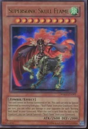 Supersonic Skull Flame (WB01-EN001) - Yu-Gi-Oh! 5D's Wheelie Breakers Promotional Cards Unlimited Yu-Gi-Oh! 5D's Wheelie Breakers Promotional Cards Yugioh Single Squirtle Squad Card Shop.