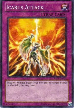 Icarus Attack (Starfoil) (BATT-EN004) - Battle Pack Tournament Prize Cards Limited Battle Pack Tournament Prize Cards Yugioh Single Squirtle Squad Card Shop.