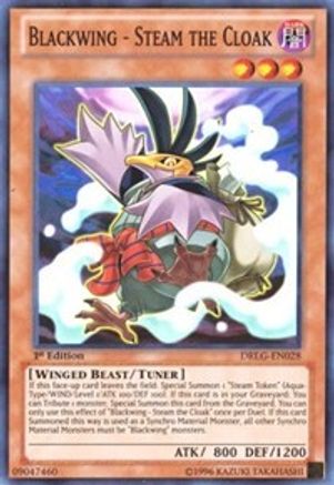 Blackwing - Steam the Cloak (DRLG-EN028) - Dragons of Legend 1st Edition Dragons of Legend Yugioh Single Squirtle Squad Card Shop.