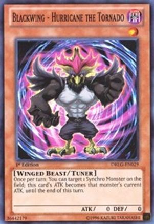 Blackwing - Hurricane the Tornado (DRLG-EN029) - Dragons of Legend 1st Edition Dragons of Legend Yugioh Single Squirtle Squad Card Shop.