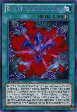 Rank-Up-Magic Quick Chaos (DRLG-EN042) - Dragons of Legend 1st Edition Dragons of Legend Yugioh Single Squirtle Squad Card Shop.