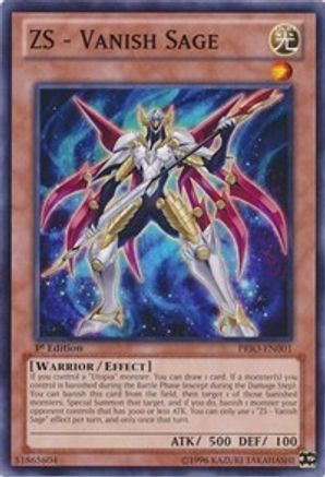 ZS - Vanish Sage (PRIO-EN001) - Primal Origin 1st Edition Primal Origin Yugioh Single Squirtle Squad Card Shop.
