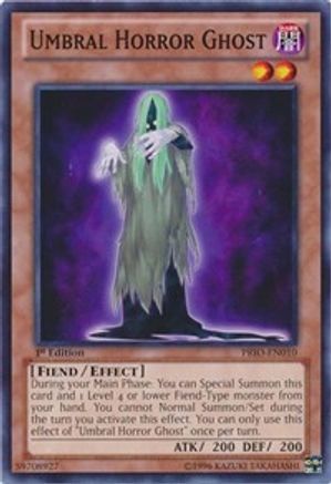 Umbral Horror Ghost (PRIO-EN010) - Primal Origin 1st Edition Primal Origin Yugioh Single Squirtle Squad Card Shop.