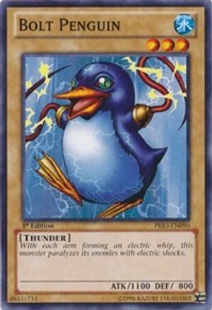 Bolt Penguin (PRIO-EN090) - Primal Origin Unlimited Primal Origin Yugioh Single Squirtle Squad Card Shop.