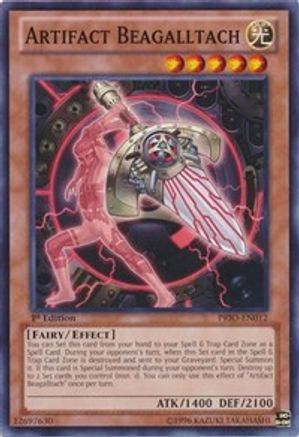 Artifact Beagalltach (PRIO-EN012) - Primal Origin 1st Edition Primal Origin Yugioh Single Squirtle Squad Card Shop.