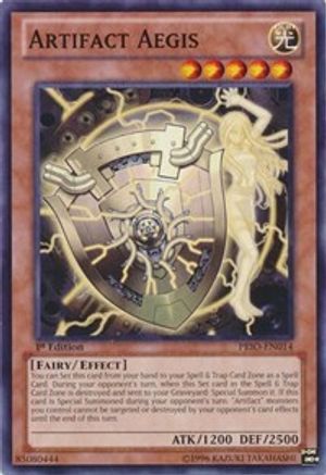 Artifact Aegis (PRIO-EN014) - Primal Origin Unlimited Primal Origin Yugioh Single Squirtle Squad Card Shop.