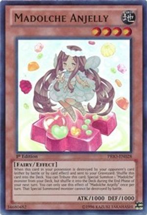 Madolche Anjelly (PRIO-EN028) - Primal Origin 1st Edition Primal Origin Yugioh Single Squirtle Squad Card Shop.