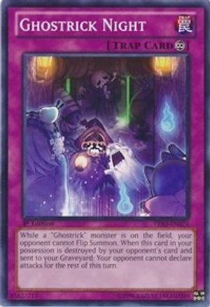 Ghostrick Night (PRIO-EN074) - Primal Origin 1st Edition Primal Origin Yugioh Single Squirtle Squad Card Shop.