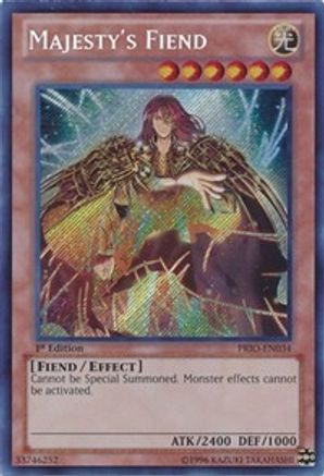 Majesty's Fiend (PRIO-EN034) - Primal Origin Unlimited Primal Origin Yugioh Single Squirtle Squad Card Shop.