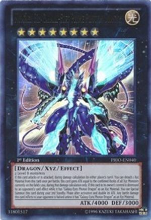 Number 62: Galaxy-Eyes Prime Photon Dragon (PRIO-EN040) - Primal Origin 1st Edition Primal Origin Yugioh Single Squirtle Squad Card Shop.