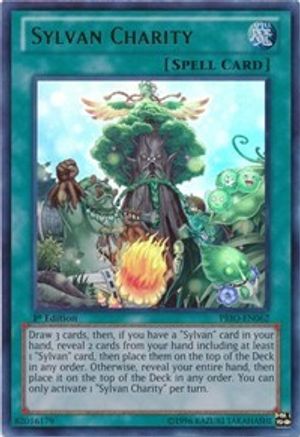 Sylvan Charity (PRIO-EN062) - Primal Origin 1st Edition Primal Origin Yugioh Single Squirtle Squad Card Shop.