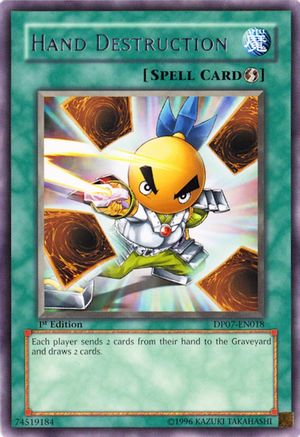 Hand Destruction (DP07-EN018) - Duelist Pack 7: Jesse Anderson 1st Edition Duelist Pack 7: Jesse Anderson Yugioh Single Squirtle Squad Card Shop.