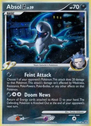 Platinum - Supreme Victors - Absol G 1/147