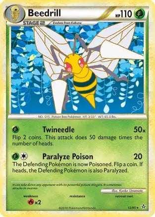Beedrill Unleashed - Rare