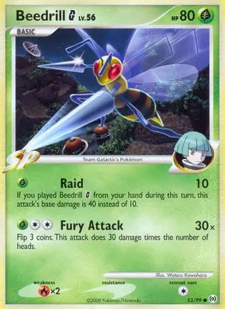 Beedrill G 053 Arceus - Common Arceus Pokemon Single Squirtle Squad Card Shop.