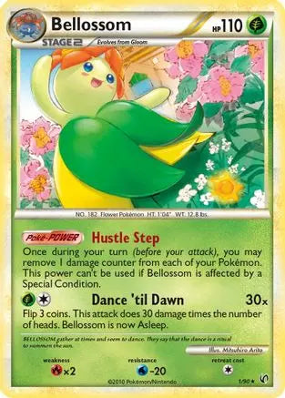 Bellossom - Holofoil Undaunted - Holo Rare Undaunted Pokemon Single Squirtle Squad Card Shop.