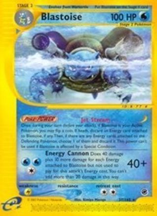 Pokémon TCG – Blastoise 037 – Expedition – Rare