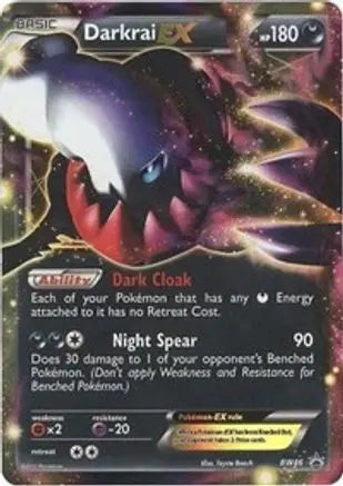 Darkrai EX BW46 - Holofoil Black and White Promos - Promo Black and White Promos Pokemon Single Squirtle Squad Card Shop.