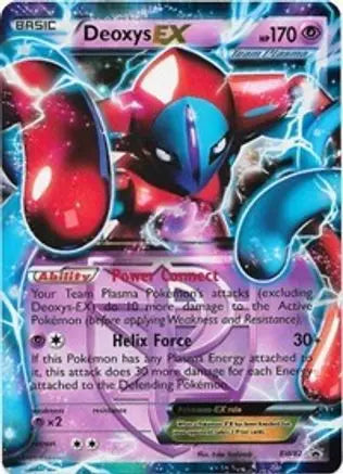 Deoxys EX (Team Plasma) (Team Plasma) - BW82 BW82 - Holofoil Black and White Promos - Promo Black and White Promos Pokemon Single Squirtle Squad Card Shop.