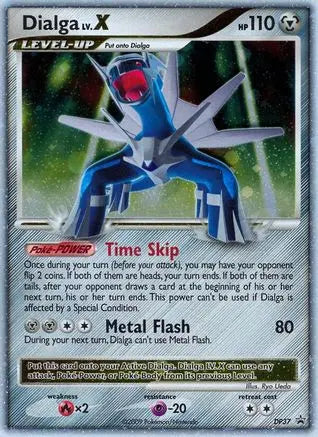 Dialga LV.X - DP37 - Holofoil Diamond and Pearl Promos - Promo Diamond and Pearl Promos Pokemon Single Squirtle Squad Card Shop.