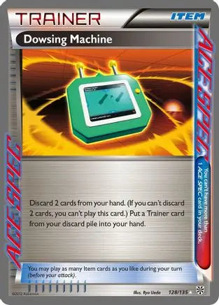 Dowsing Machine - Holofoil Plasma Storm - Rare Ace Plasma Storm Pokemon Single Squirtle Squad Card Shop.