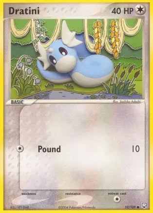 Dratini 052/109 - Reverse Holofoil Team Rocket Returns - Common